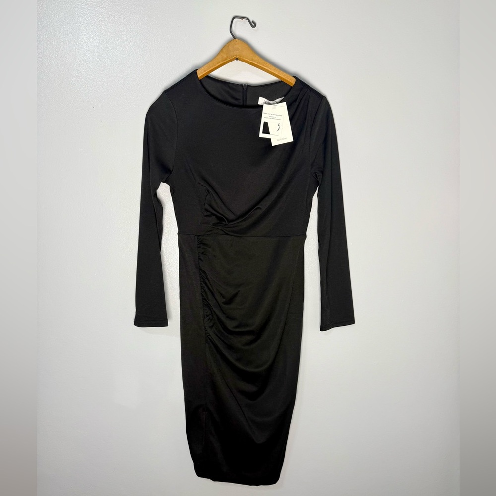 NEW Black Long Sleeve Dress | S